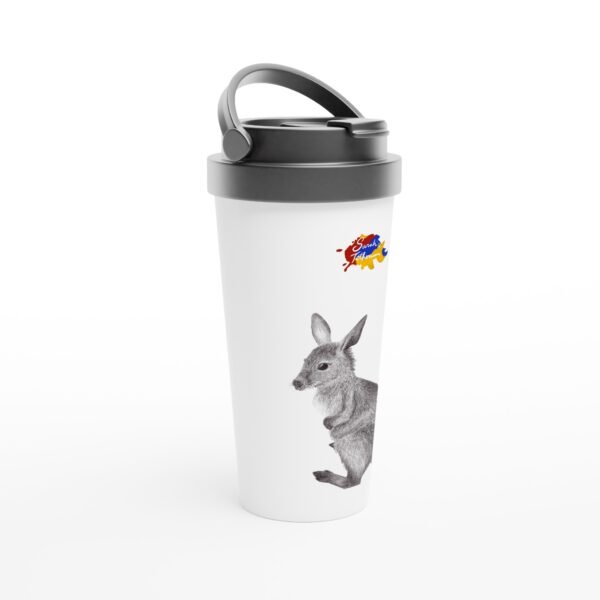 "Peanut" 15oz Stainless Steel Travel Mug