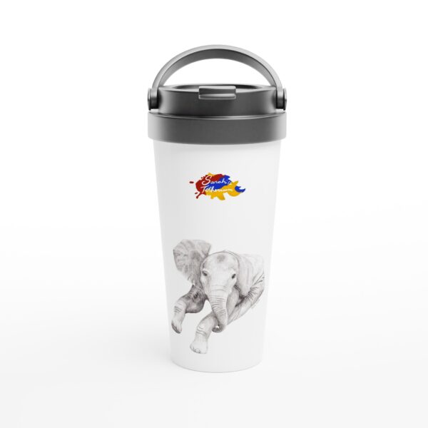 "Fitz" 15oz Stainless Steel Travel Mug